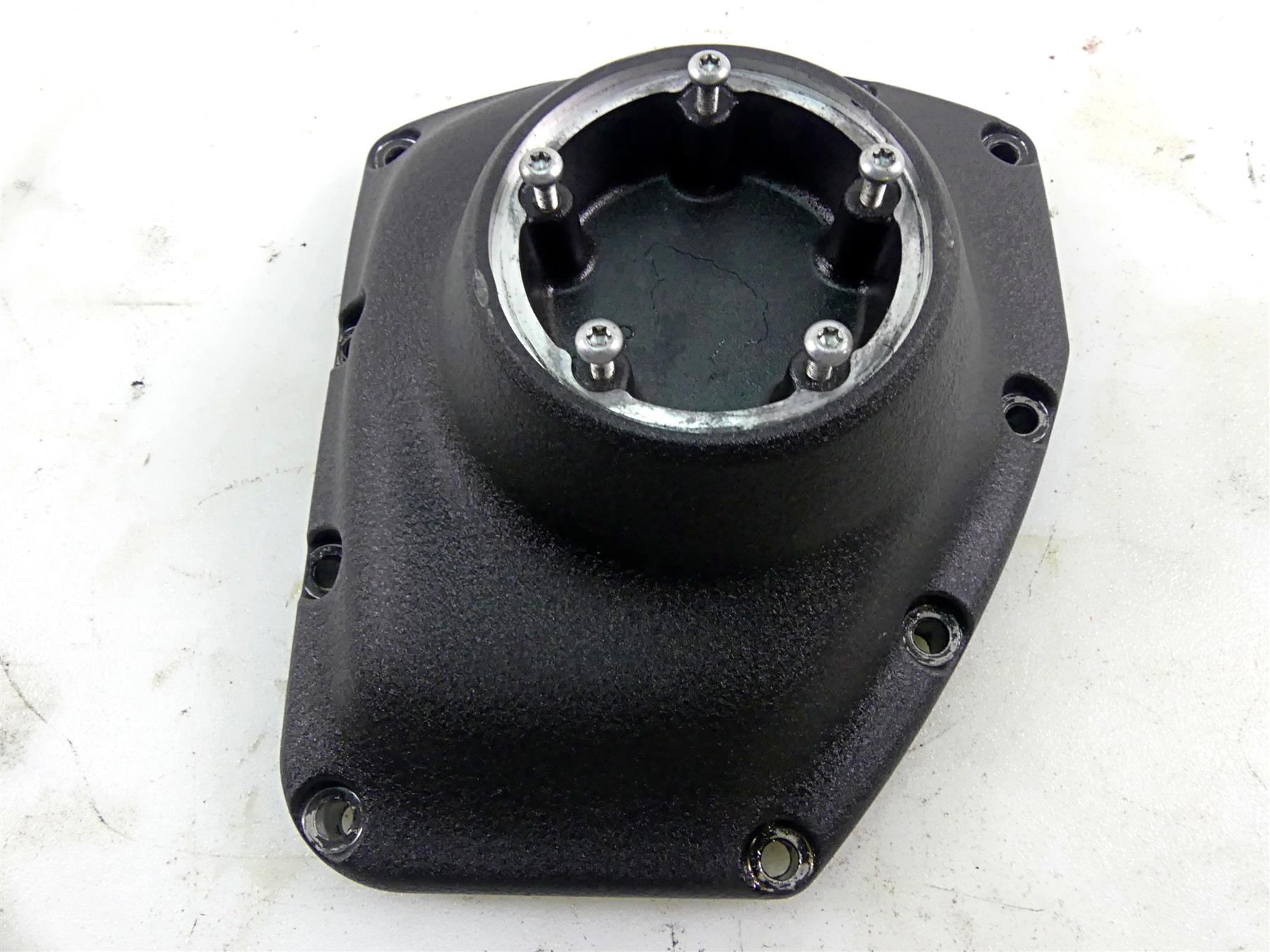 2017 Harley Dyna FXDB Street Bob Cam Cover Wrinkled Black 25362-01 {{ shop.shopifyCountryName }} - Mototech271