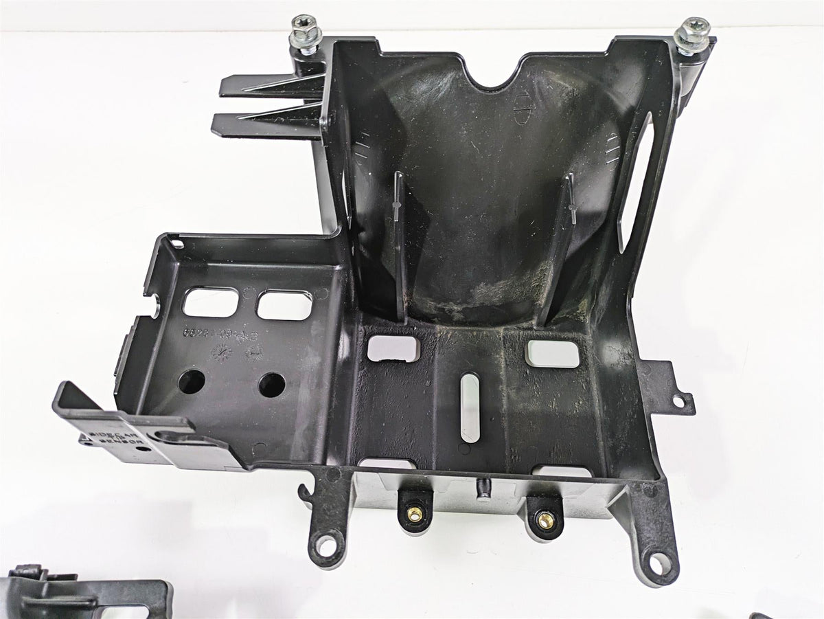 2010 Harley Touring FLHX Street Glide Battery Tray & Electric Holders 66281-09B {{ shop.shopifyCountryName }} - Mototech271
