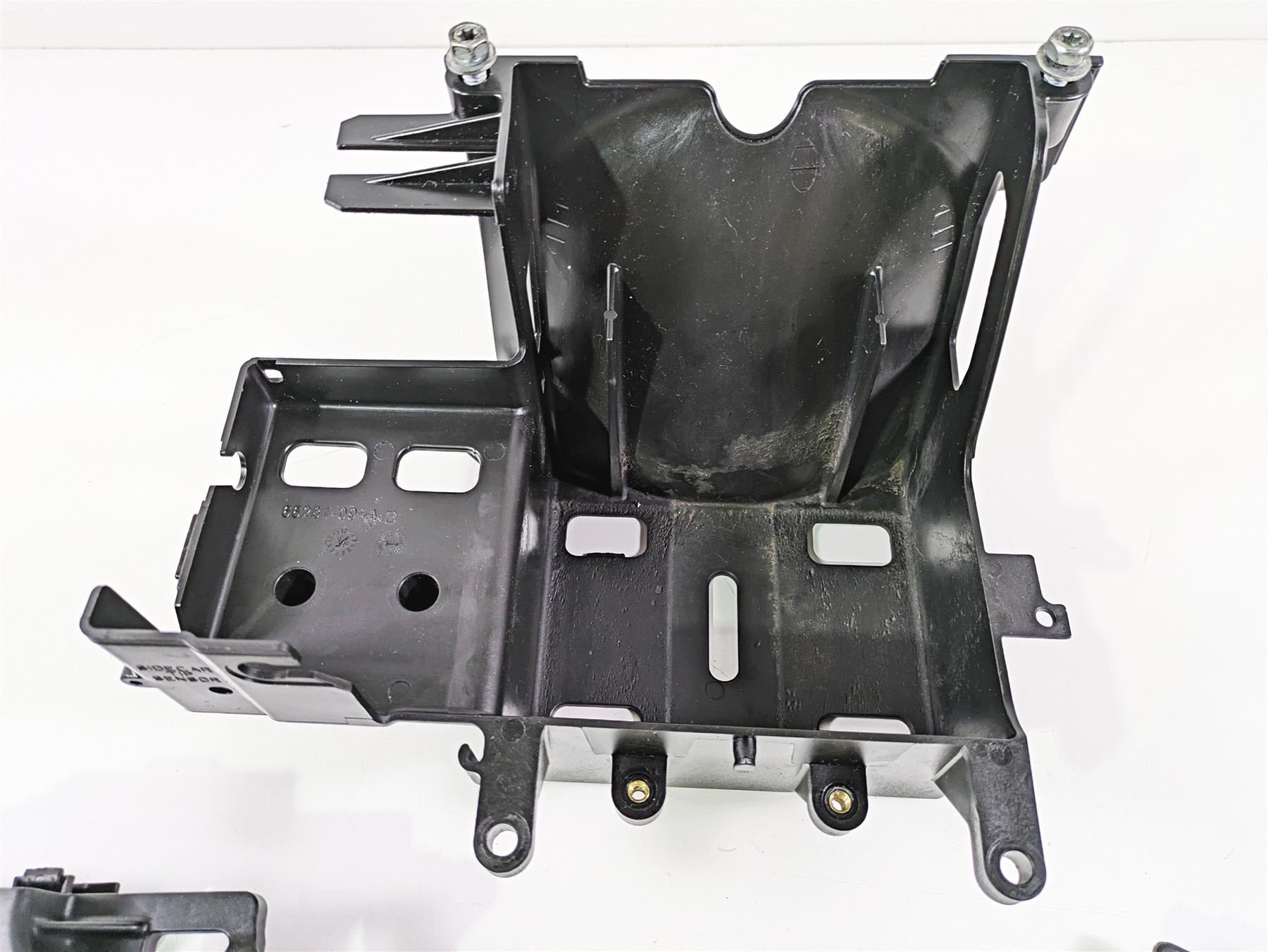 2010 Harley Touring FLHX Street Glide Battery Tray & Electric Holders 66281-09B {{ shop.shopifyCountryName }} - Mototech271