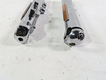 Load image into Gallery viewer, 2003 Harley Softail FXSTDI Deuce 100th Front Fork Lower Chrome Leg Set 46068-00 | Mototech271
