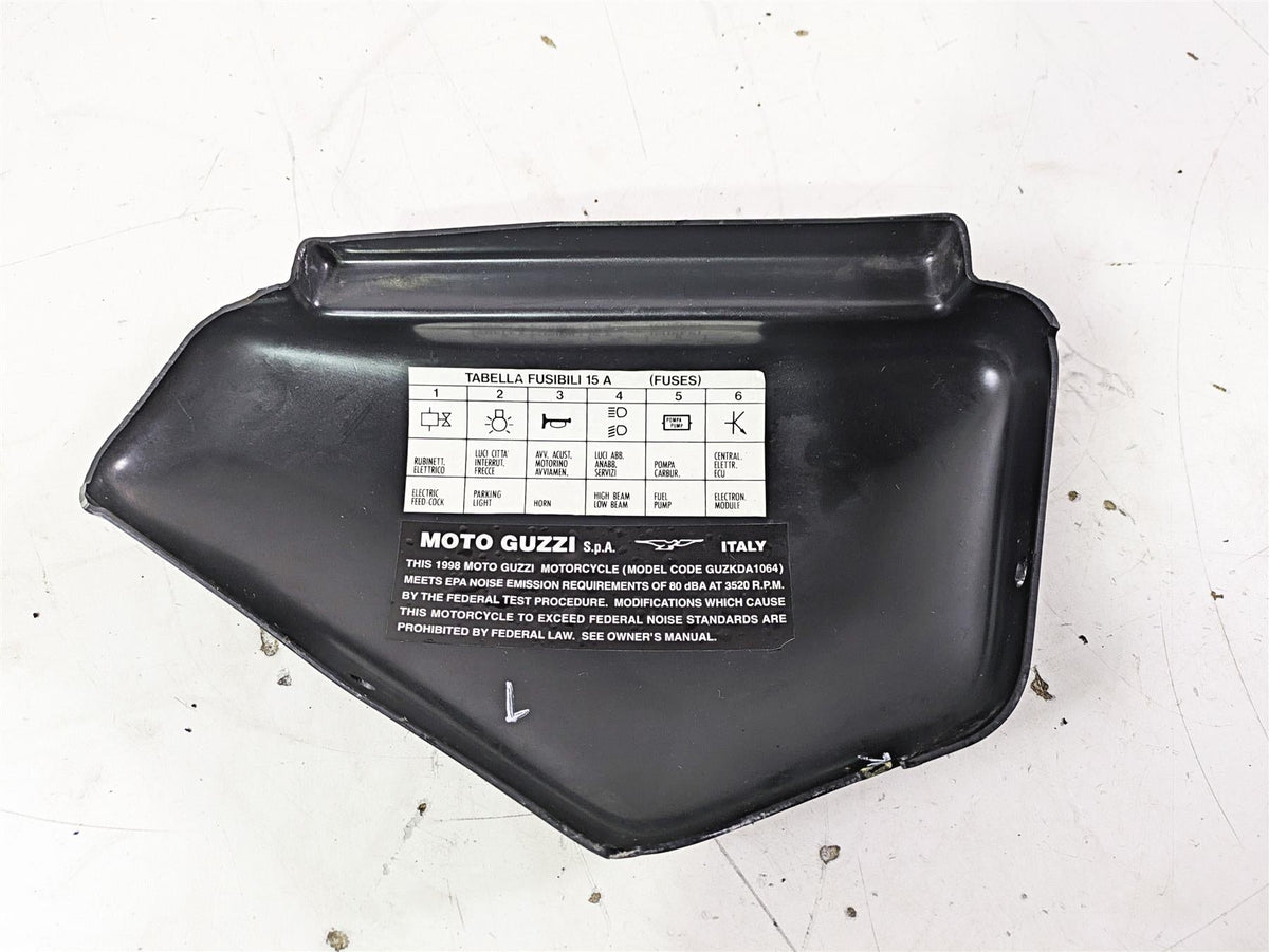 1998 Moto Guzzi California 1100 EV Left Side Cover Fairing Cowl -Read GU03476206 {{ shop.shopifyCountryName }} - Mototech271