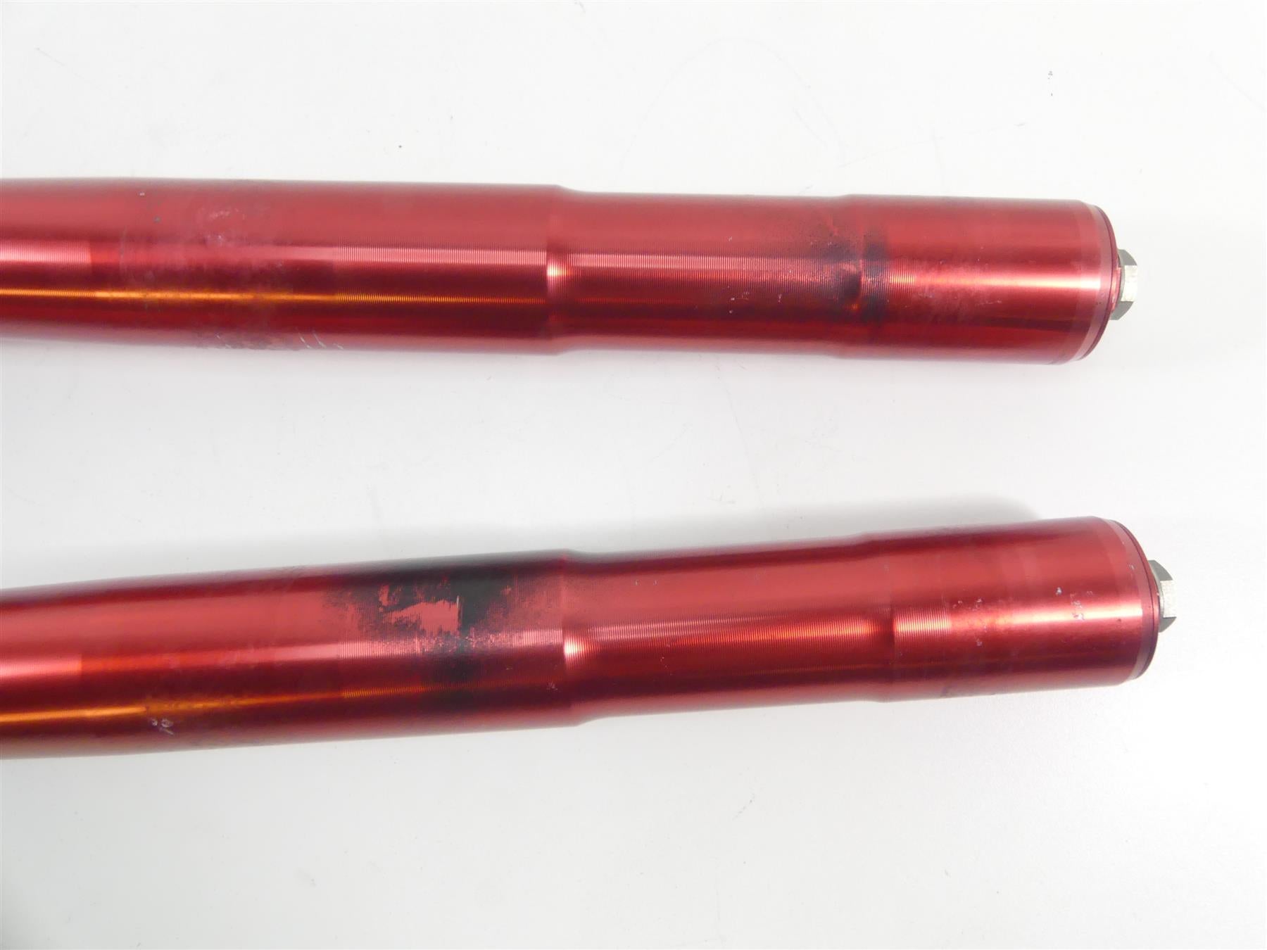 2008 Kawasaki ZX6R ZX6 R Ninja Straight Front Fork Leg Set -Read 44071-5038 {{ shop.shopifyCountryName }} - Mototech271