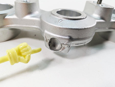 2012 Triumph Tiger 800XC ABS Upper Triple Tree Steering Clamp - Read T2049750 {{ shop.shopifyCountryName }} - Mototech271