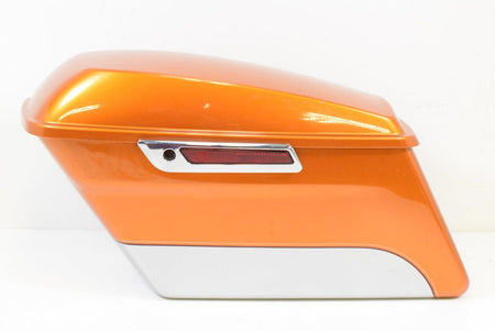 2014 Harley Touring FLHR Road King Left Saddlebag -Amber Whisky 90200414 {{ shop.shopifyCountryName }} - Mototech271