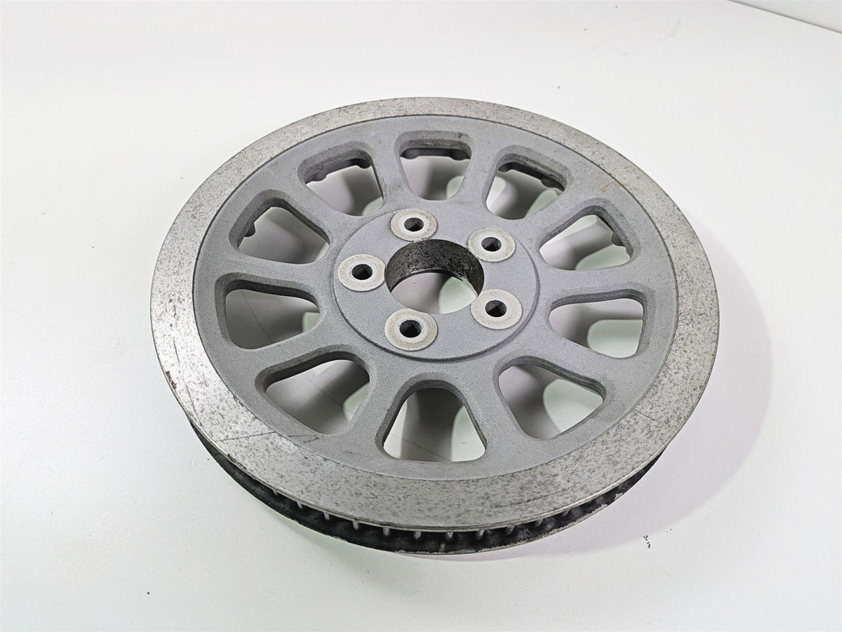 2009 Harley FXDC Dyna Super Glide Rear Drive Belt Sprocket 66T 40374-07 {{ shop.shopifyCountryName }} - Mototech271