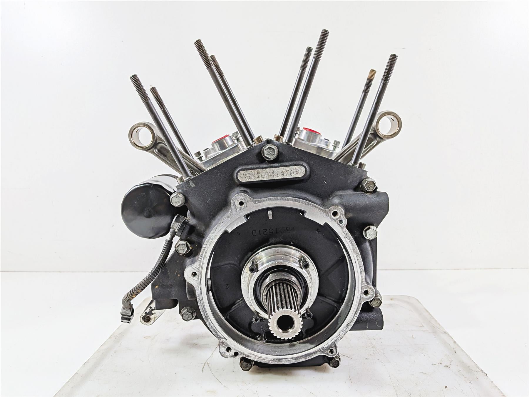 2006 Harley Davidson Dyna FXDBI Street Bob Bottom End Engine Crankcase 24621-06B {{ shop.shopifyCountryName }} - Mototech271