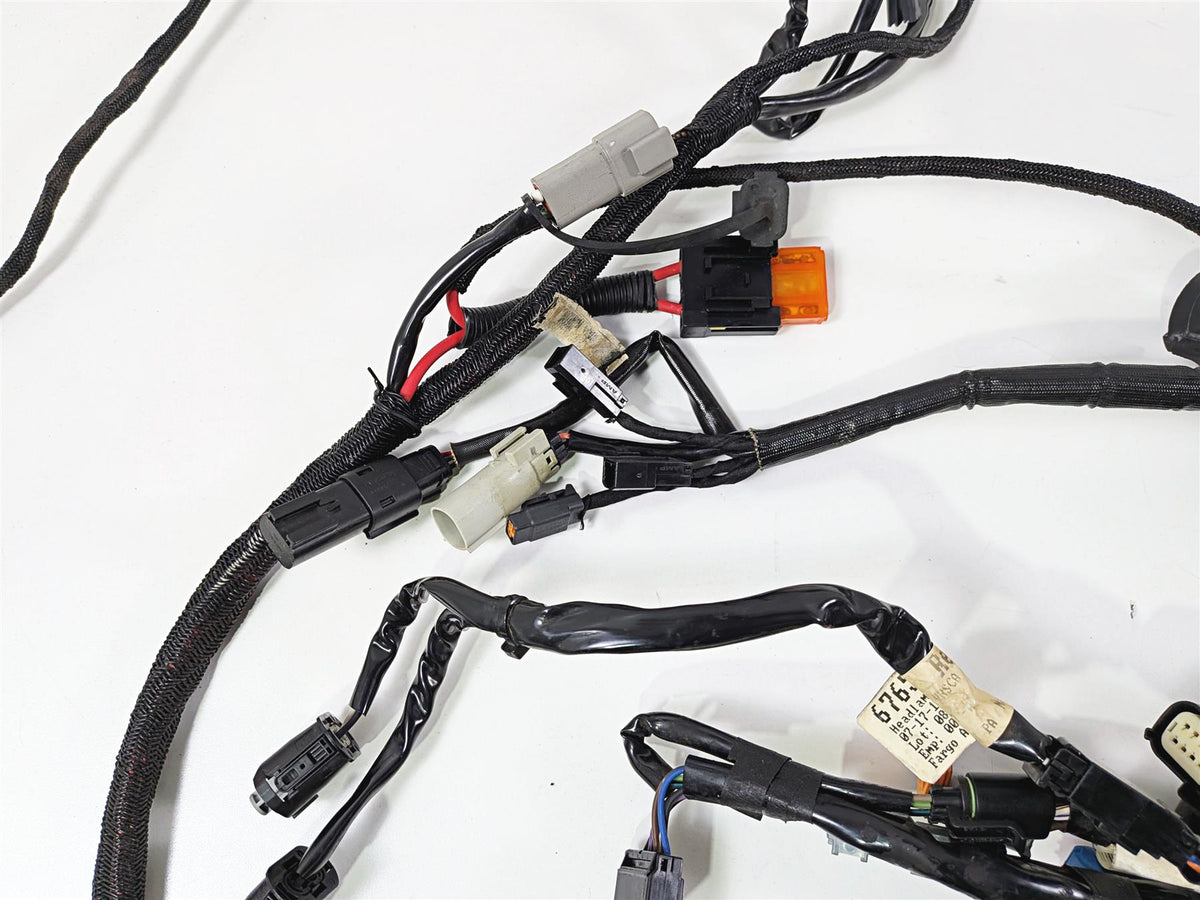 2013 Harley VRSCDX Night Rod Special ABS Main & Engine Wiring Harness Loom - No Cuts 69200093-Mototech271