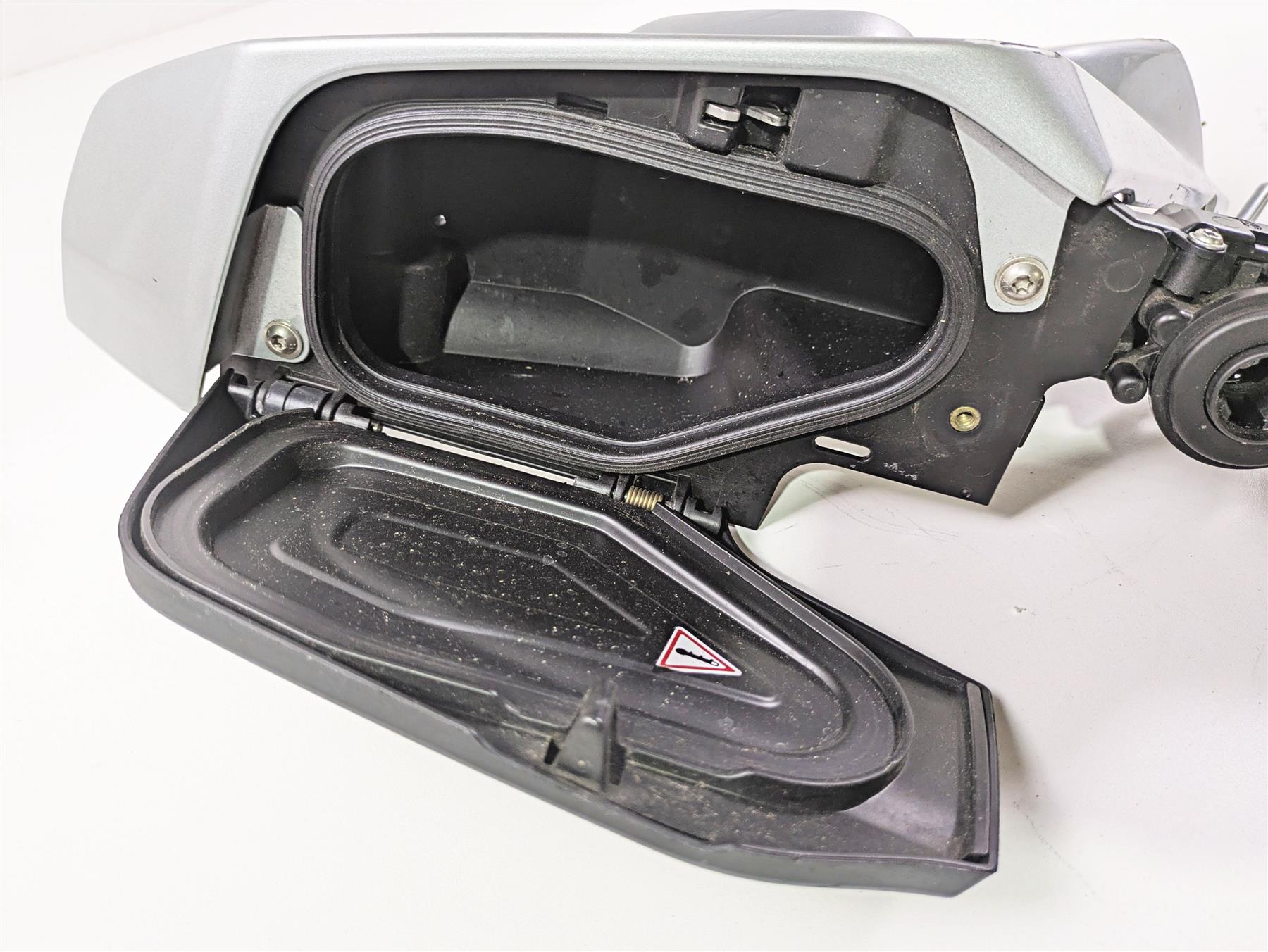 2014 BMW K1600 GTL K48 Left Storage Compartment Box & Cover 46637726537 {{ shop.shopifyCountryName }} - Mototech271