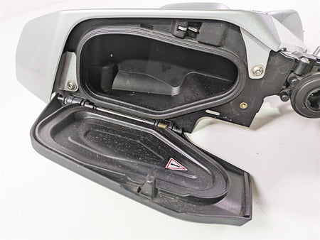 2014 BMW K1600 GTL K48 Left Storage Compartment Box & Cover 46637726537 {{ shop.shopifyCountryName }} - Mototech271