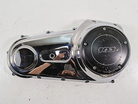 2015 Harley FXDL Dyna Low Rider Outer Primary Drive Clutch Cover Mid 60761-06 {{ shop.shopifyCountryName }} - Mototech271