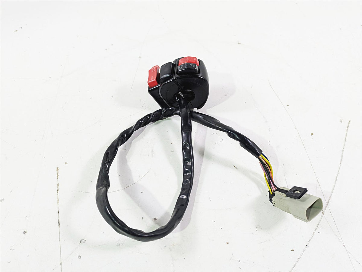 2008 Harley Touring FLHTP Electra Glide Left Hand Lights Control Switch 70361-96 {{ shop.shopifyCountryName }} - Mototech271