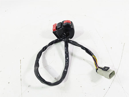 2008 Harley Touring FLHTP Electra Glide Left Hand Lights Control Switch 70361-96 {{ shop.shopifyCountryName }} - Mototech271