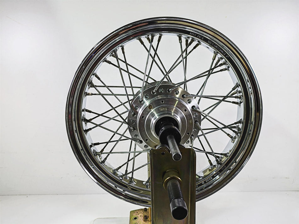 2002 Honda VTX1800 Retro Straight 17x3.5 Spoke Front Wheel Rim 44650-MCV-A11 {{ shop.shopifyCountryName }} - Mototech271
