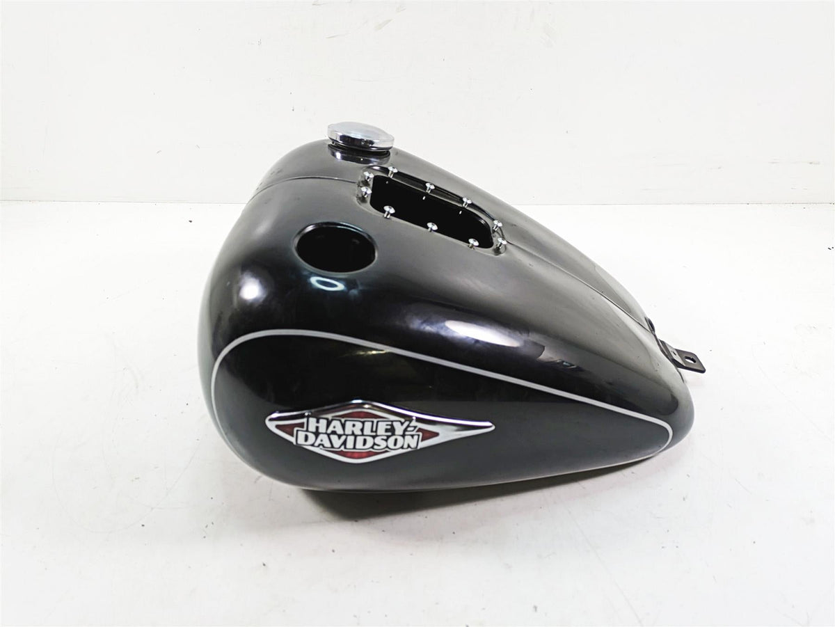 2013 Harley Softail FLSTC Heritage Classic Fuel Gas Tank Vivid Black 61625-11 {{ shop.shopifyCountryName }} - Mototech271
