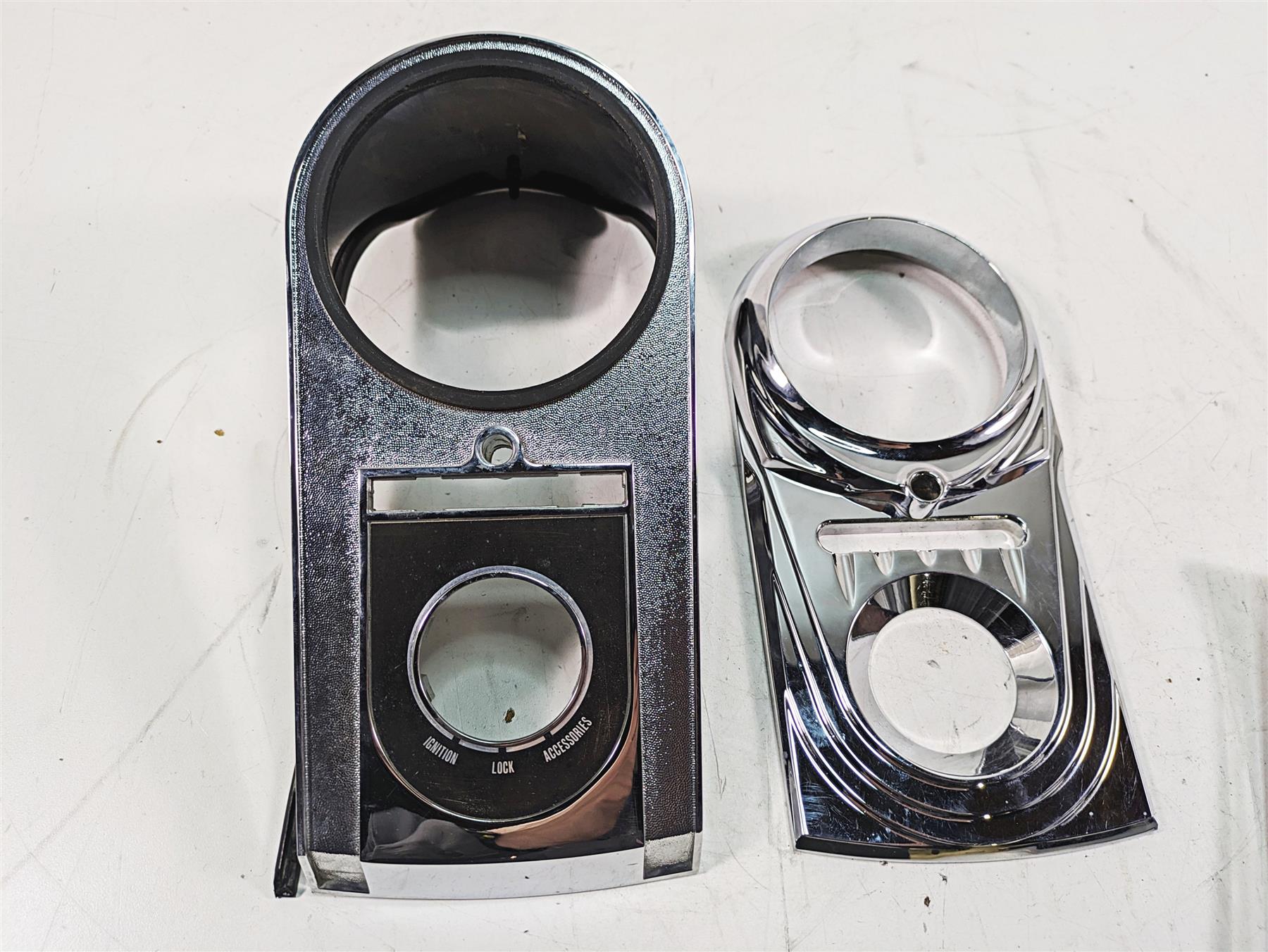 2000 Harley FXSTS Softail Springer Tank Dash Speedo Cover + Extension 71250-00 {{ shop.shopifyCountryName }} - Mototech271