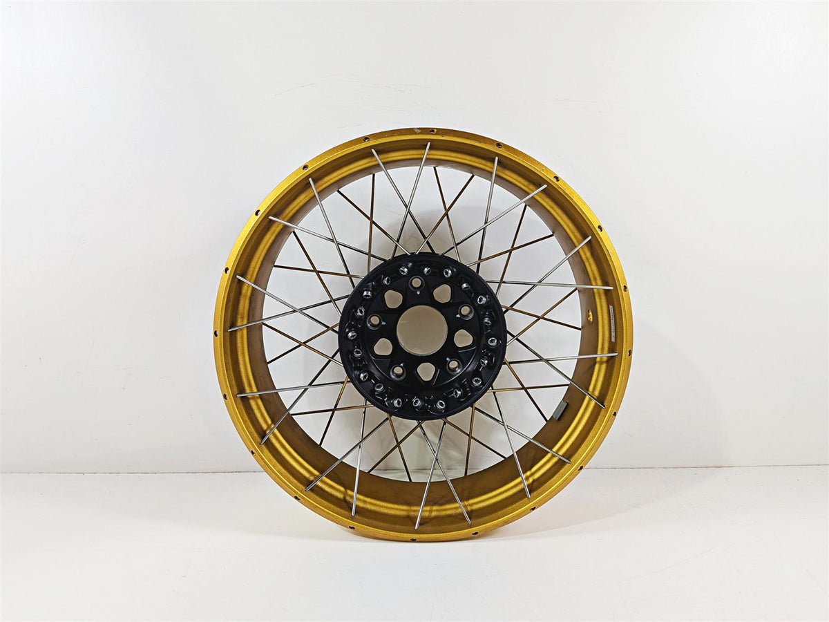 2021 BMW R1250GS K51 Adventure Straight 17x4.5 Gold Rear Spoke Wheel Rim 36318404333-Mototech271