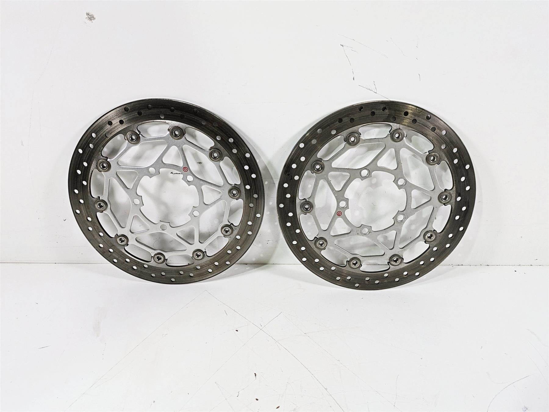 2020 Triumph Daytona 765 Moto2 Brembo Front Brake Rotor Disc Set T2022080 | Mototech271