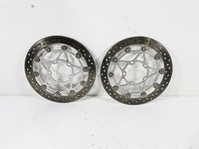 Load image into Gallery viewer, 2020 Triumph Daytona 765 Moto2 Brembo Front Brake Rotor Disc Set T2022080 | Mototech271
