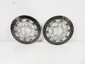 2020 Triumph Daytona 765 Moto2 Brembo Front Brake Rotor Disc Set T2022080 | Mototech271