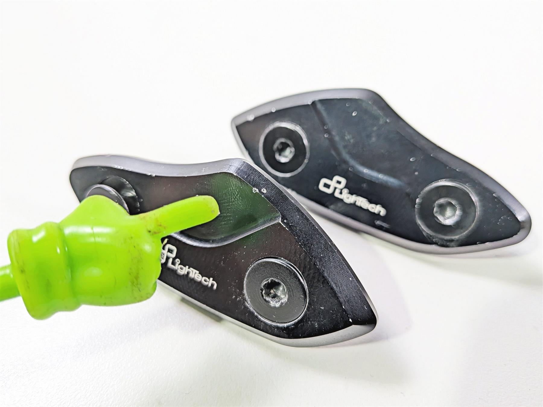 2018 Aprilia RSV4 RR Mirror Delete Block Off Plates Lightech SPE111-01 {{ shop.shopifyCountryName }} - Mototech271