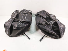 Load image into Gallery viewer, 2013 Harley Softail FLSTC Heritage Classic Saddlebag &amp; Mount Set 90477-09 | Mototech271

