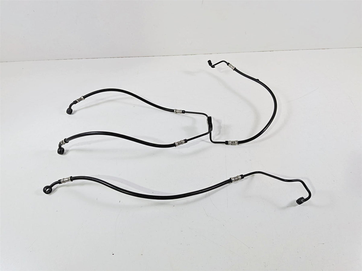 2013 Harley VRSCDX Night Rod Special Front Abs Brake Line Hose Set 41800135-Mototech271