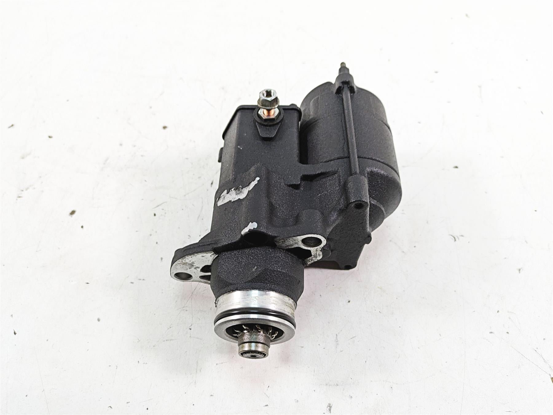 2009 Harley FXCWC Softail Rocker C Engine Starter Motor 31618-06A {{ shop.shopifyCountryName }} - Mototech271