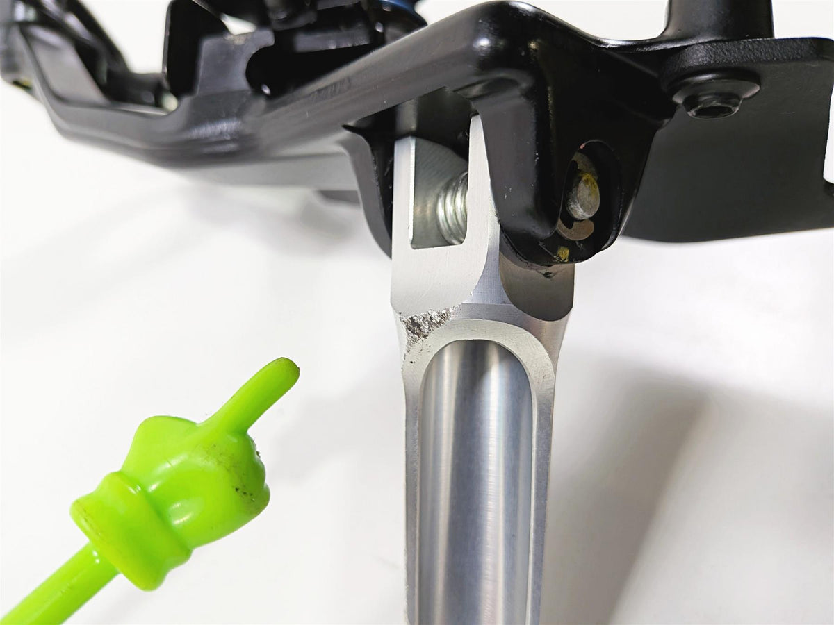 2023 Ducati Streetfighter V4 Black Right Rider Foot Peg & Mount 82414002AB-Mototech271