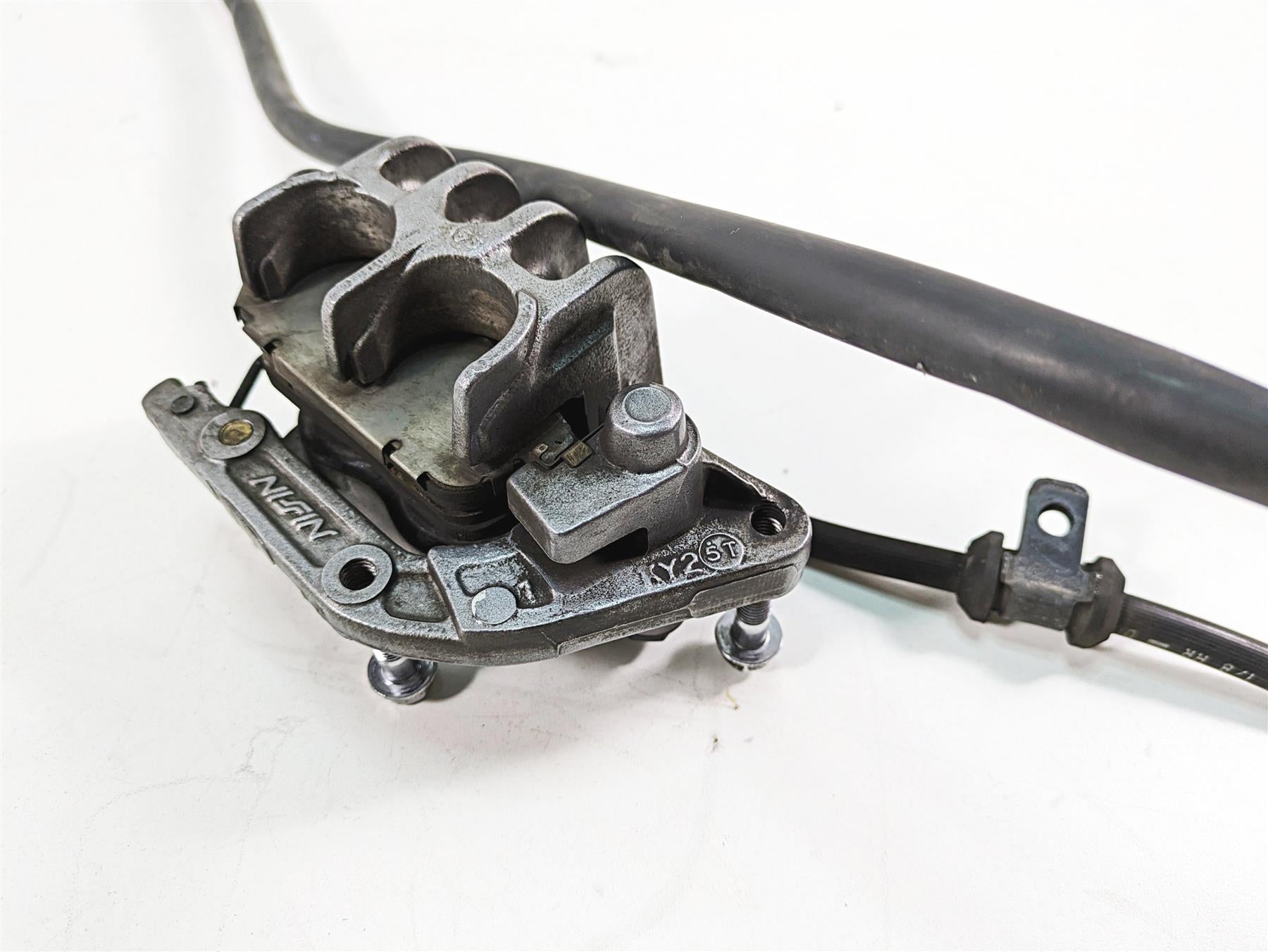 2006 Honda VT1100 C2 Shadow Nissin Front Brake Caliper 45150-MAH-315 {{ shop.shopifyCountryName }} - Mototech271