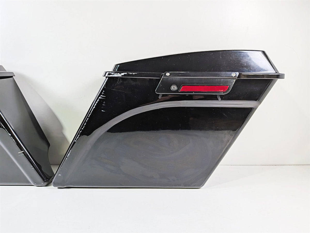 2017 Harley Touring FLHXS Street Glide Stretched Aftermarket Saddlebag Saddle Bag Set {{ shop.shopifyCountryName }} - Mototech271