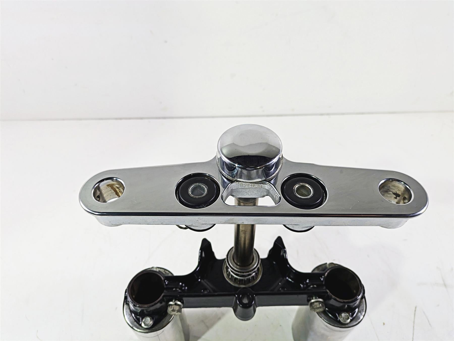 2008 Harley FLSTC 105TH Softail Heritage Lower & Upper Triple Tree Set 45605-00A {{ shop.shopifyCountryName }} - Mototech271