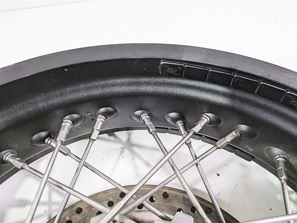 2016 Moto Guzzi Stelvio 1200 8V NTX Straight 17x4.25 Rear Wheel Spoke Rim {{ shop.shopifyCountryName }} - Mototech271