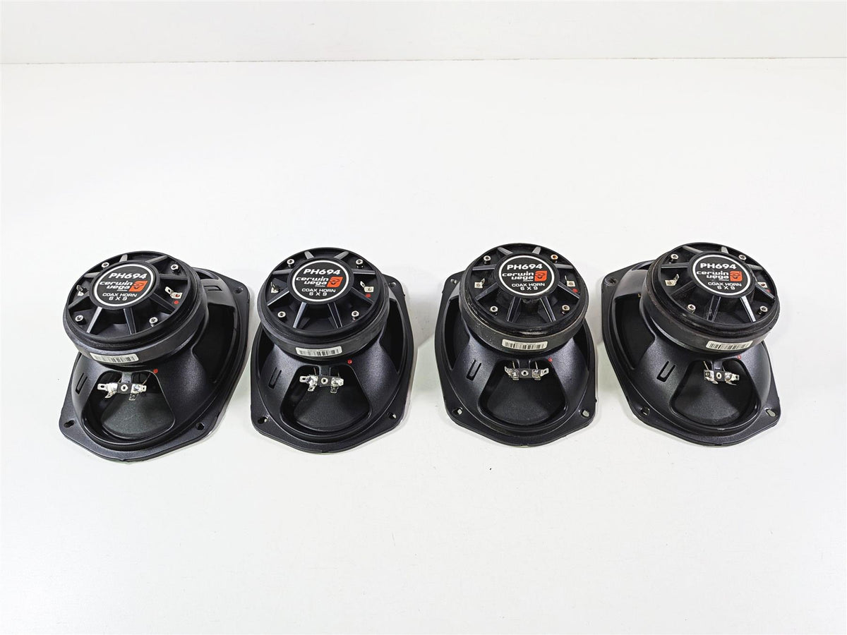 2017 Harley Touring FLHXS Street Glide Coax Horn 6x9 Speaker Set of 4 320W PH694 {{ shop.shopifyCountryName }} - Mototech271