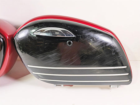 2008 Kawasaki VN1600 Vulcan Nomad Saddlebag Saddle Bag Set 14041-1130-17K {{ shop.shopifyCountryName }} - Mototech271