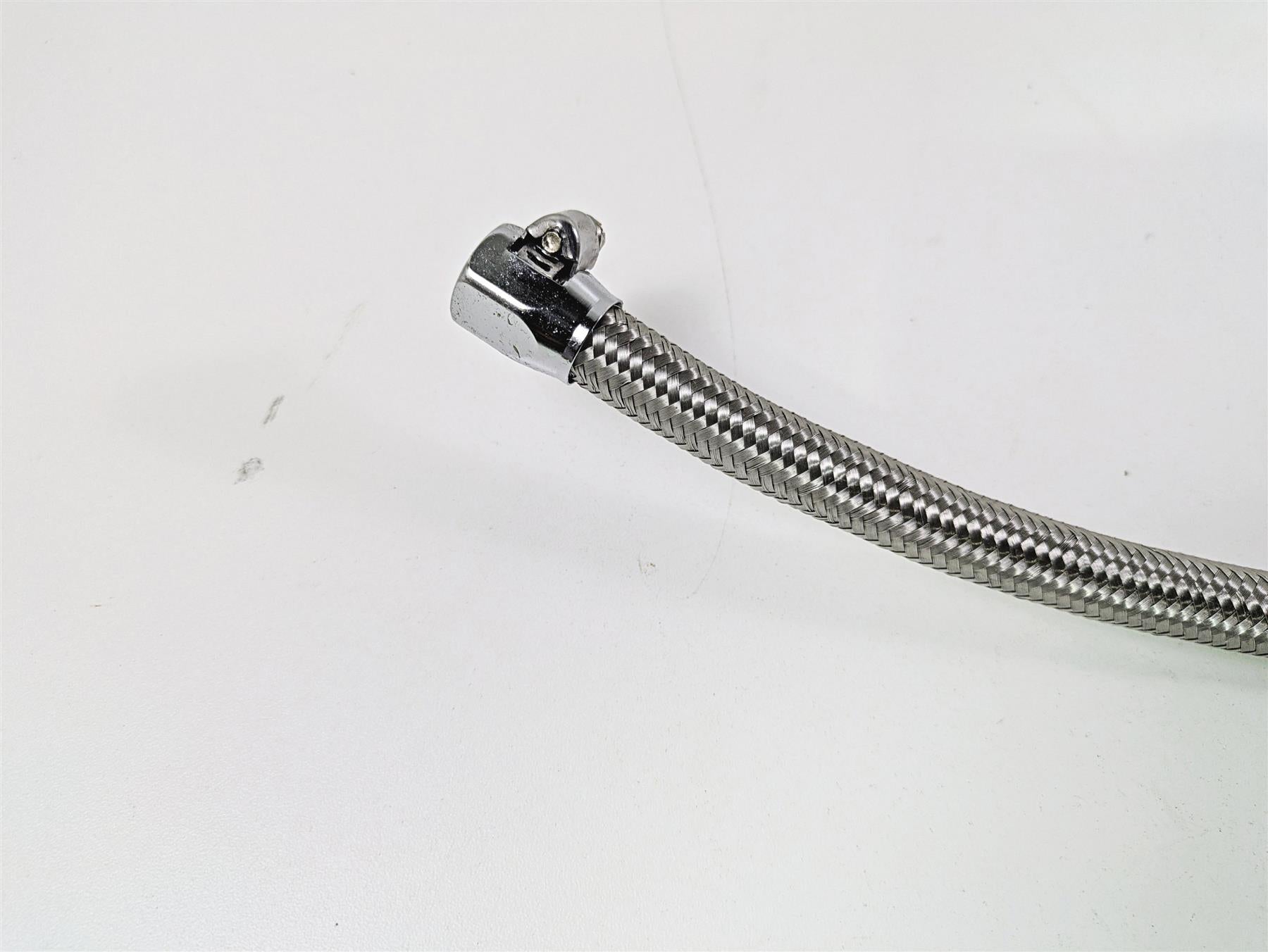 2008 Ultima Motorcycles Fat Bastard Chrome Oil Tank Reservoir & Lines {{ shop.shopifyCountryName }} - Mototech271