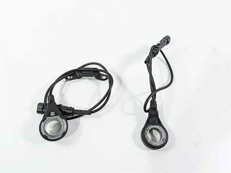 2010 Harley Touring FLHTK Electra Glide Abs Brake Wheel Speed Sensors 40614-08 {{ shop.shopifyCountryName }} - Mototech271