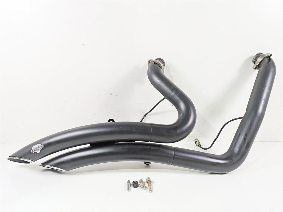 2014 Harley FXDF Dyna Fat Bob Vance Hines Big Radius 2-2 Exhaust System 46071 {{ shop.shopifyCountryName }} - Mototech271