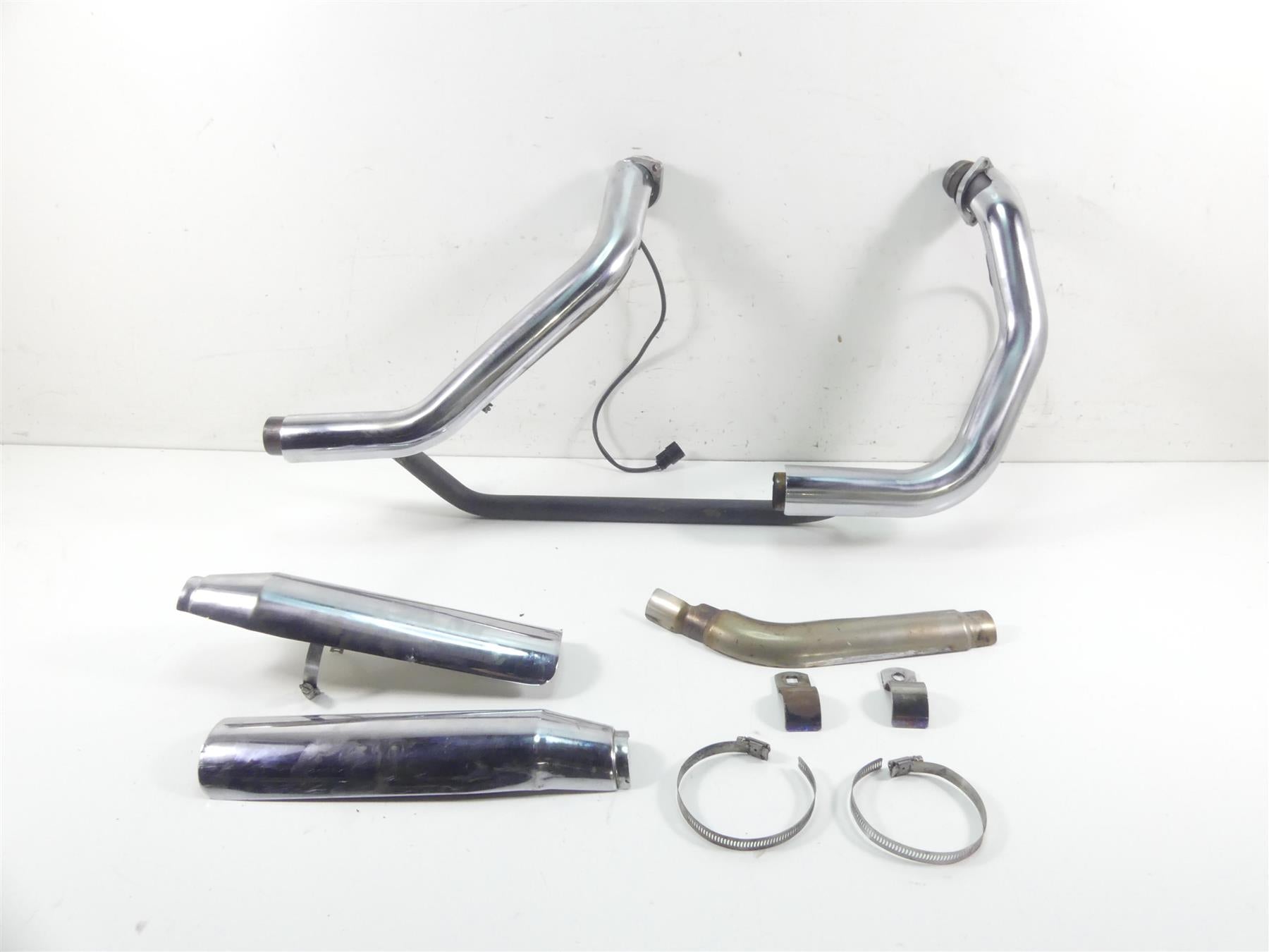2018 Harley Sportster XL1200 Custom Oem Header Manifold Exhaust Set 65600094 {{ shop.shopifyCountryName }} - Mototech271
