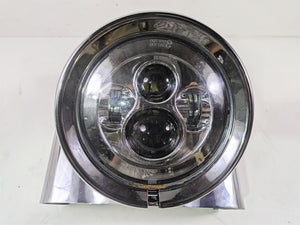 2007 Harley Touring FLHRSE CVO Road King Chrome Nacelle Headlight Set 67674-03
