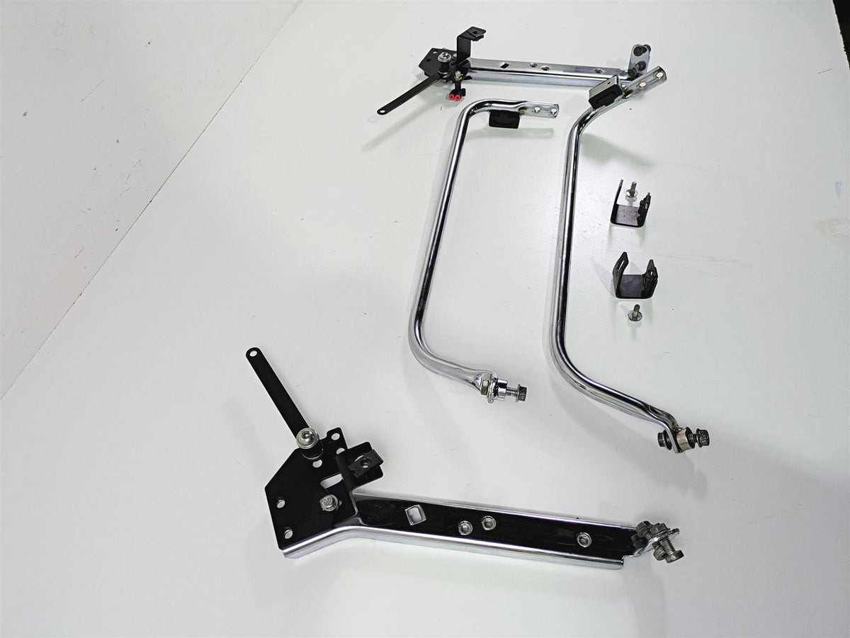 2007 Harley Touring FLHRSE CVO Road King Saddlebag Guards Rail Set 91069-07 {{ shop.shopifyCountryName }} - Mototech271