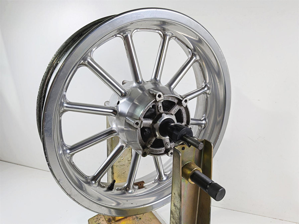 2008 Yamaha XV1900 Roadliner S Straight 18x4 Front Wheel Rim 1D7-25168-10-P0 {{ shop.shopifyCountryName }} - Mototech271