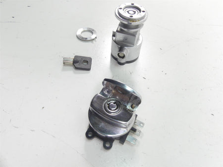 2010 Harley FXDWG Dyna Wide Glide Ignition Switch Key Steering Lock Set 71475-06 {{ shop.shopifyCountryName }} - Mototech271