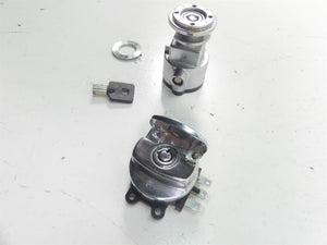 2010 Harley FXDWG Dyna Wide Glide Ignition Switch Key Steering Lock Set 71475-06