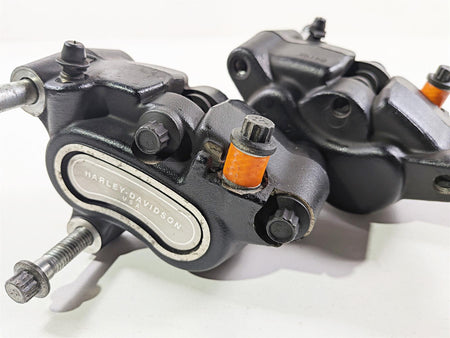2014 Harley FXDL Dyna Low Rider Front Brake Caliper Set 41300001 41300002 {{ shop.shopifyCountryName }} - Mototech271