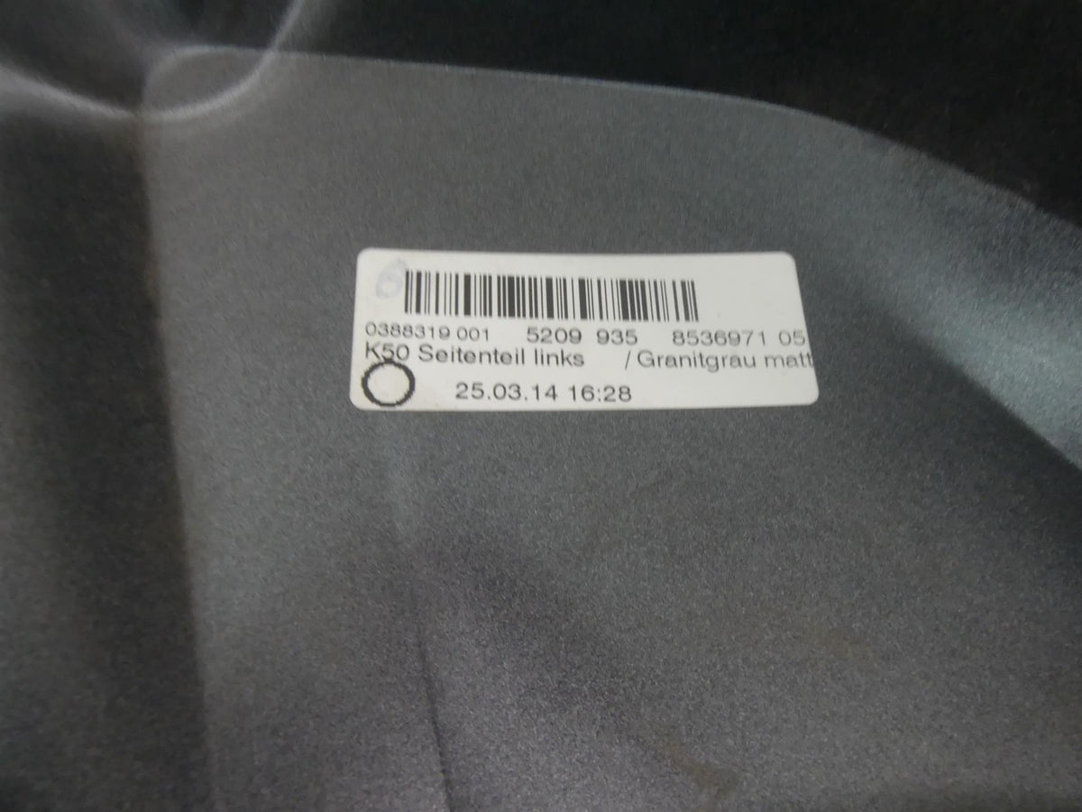 2014 BMW R1200GS K50 Left Side Fuel Gas Tank Fairing Cover 46638533679 {{ shop.shopifyCountryName }} - Mototech271