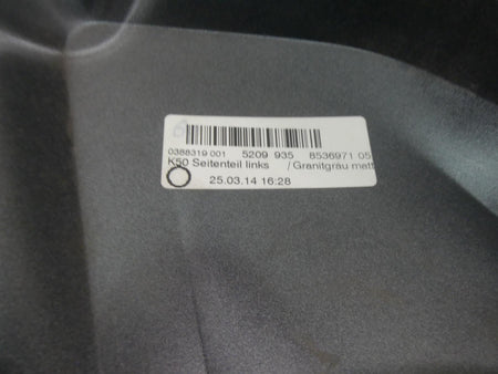 2014 BMW R1200GS K50 Left Side Fuel Gas Tank Fairing Cover 46638533679 {{ shop.shopifyCountryName }} - Mototech271