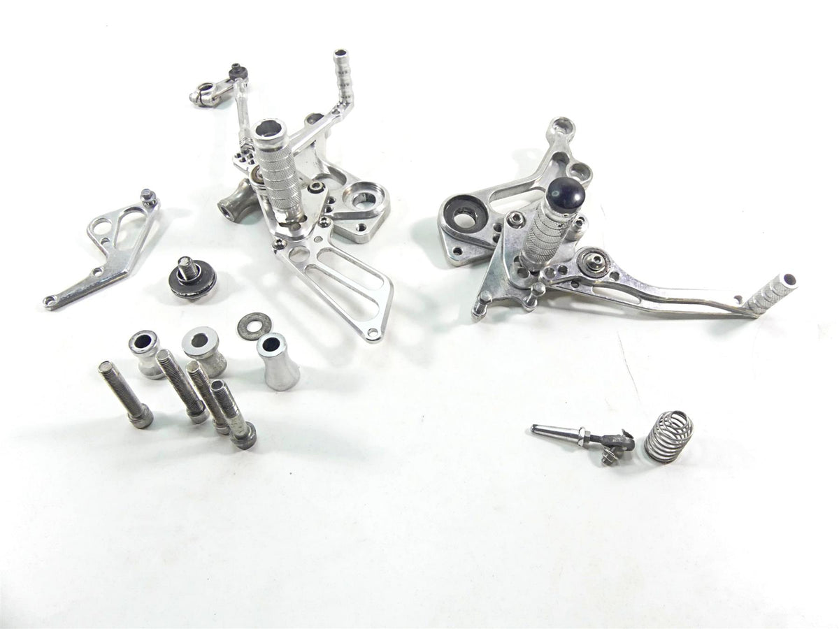 2012 Ducati Monster 1100 EVO Aluminum Left Right Rearset Footpeg Shifter Set {{ shop.shopifyCountryName }} - Mototech271