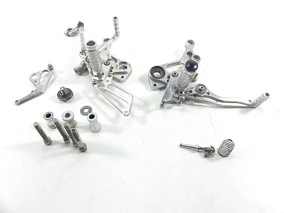 2012 Ducati Monster 1100 EVO Aluminum Left Right Rearset Footpeg Shifter Set {{ shop.shopifyCountryName }} - Mototech271