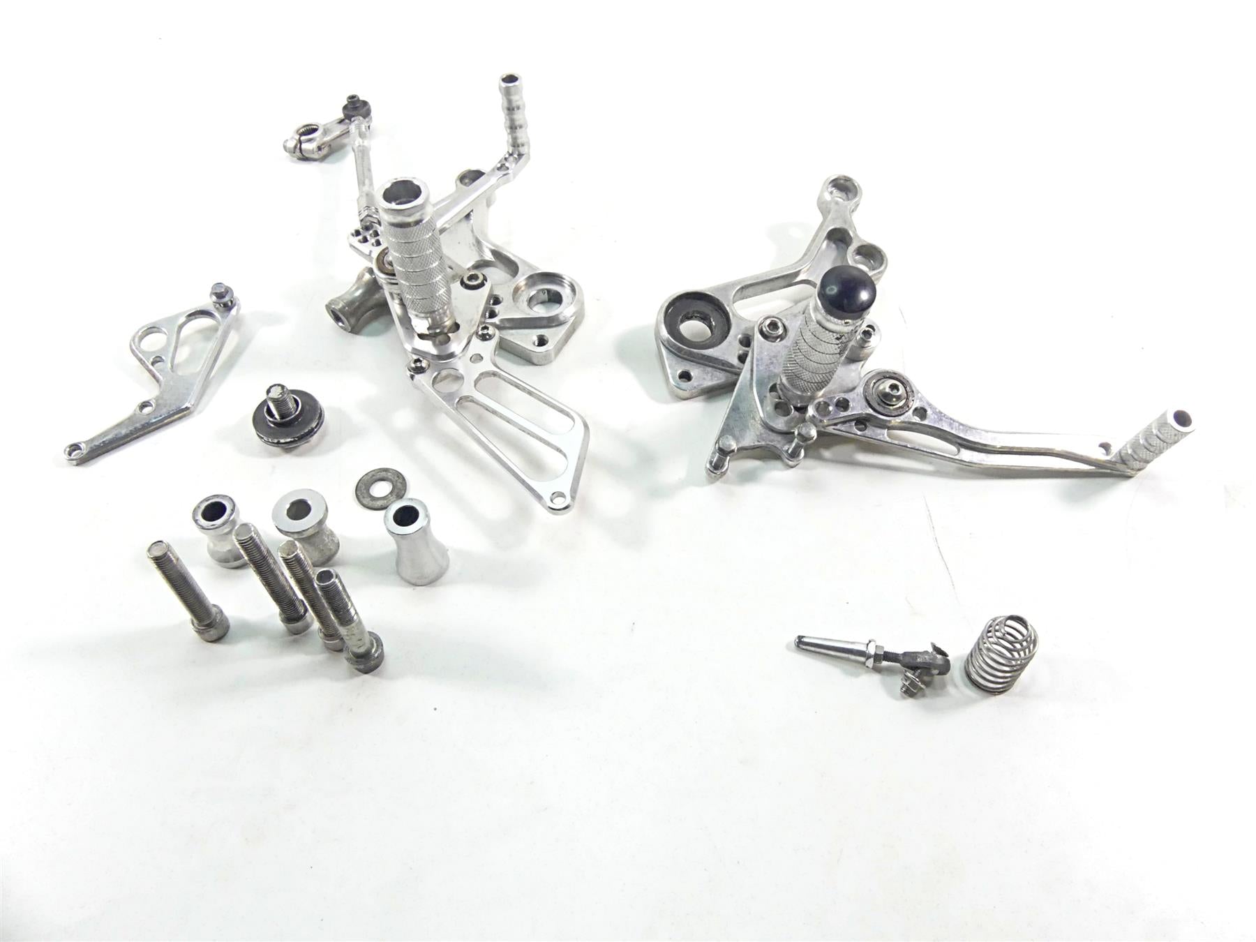 2012 Ducati Monster 1100 EVO Aluminum Left Right Rearset Footpeg Shifter Set | Mototech271