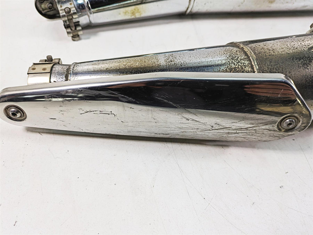 2013 Moto Guzzi V7 750 Stone Oem Exhaust Muffler Pipes Set 2B000177 884136 {{ shop.shopifyCountryName }} - Mototech271